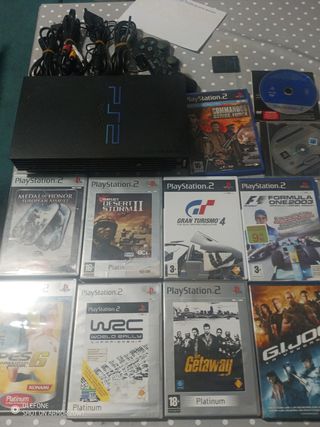 PS2 (PlayStation 2) + Juegos