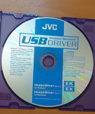 JVC CD Software y drivers