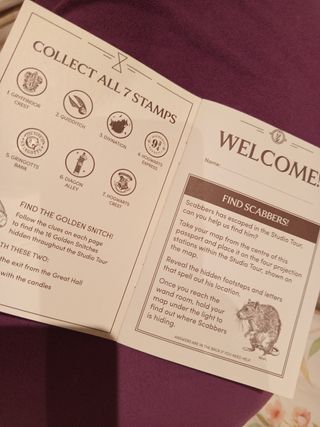 Pasaporte Making of Harry Potter