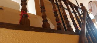 Escalera madera - Barandilla