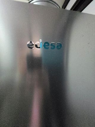 Frigorífico Edessa acero inoxidable