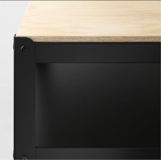 Carro de cocina con ruedas - Estantería de madera