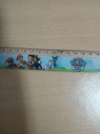 Régua Patrulha Pata - 16cm