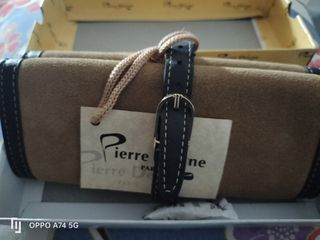 JOYERO PIERRE DIONE MARRÓN  BEIGE NUEVO ETIQUETA 
