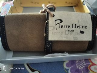 JOYERO PIERRE DIONE MARRÓN  BEIGE NUEVO ETIQUETA 