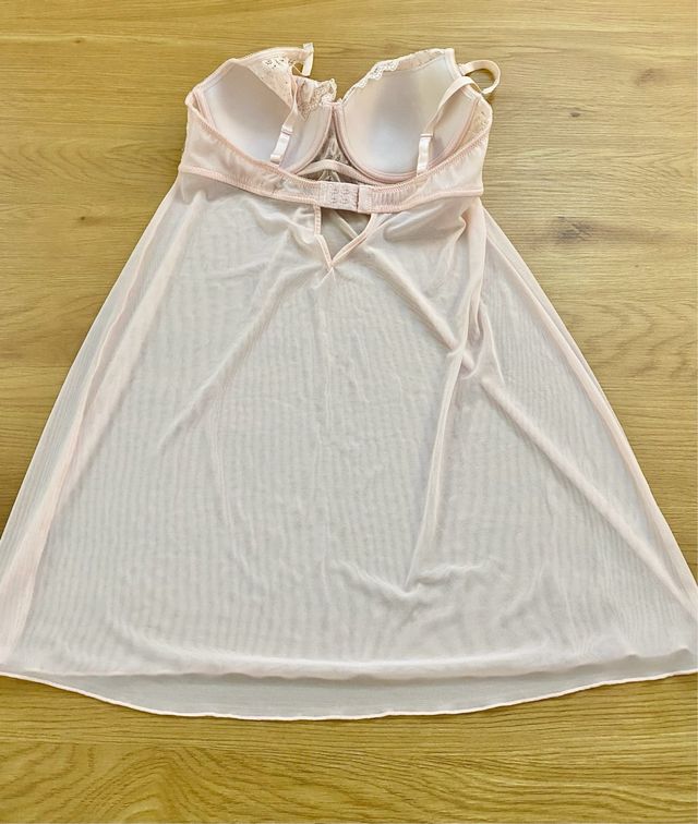 Vestito da notte rosa taglia M