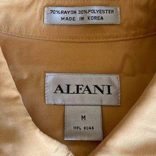 Camisa vintage ALESSI amarilla