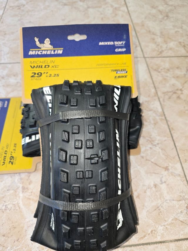 2 Cubiertas Michelin Wild XC 29x2.25 TLR