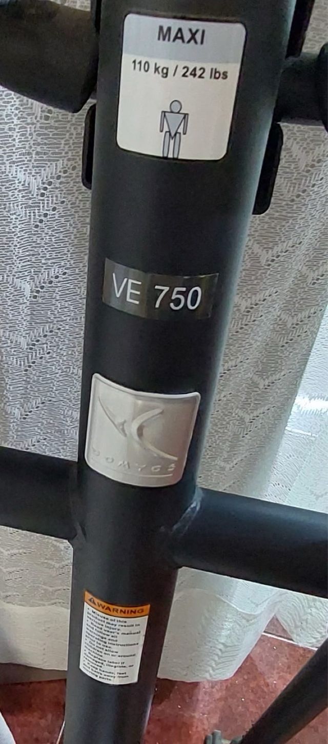Bicicleta Elíptica Domyos VE 750 - usada