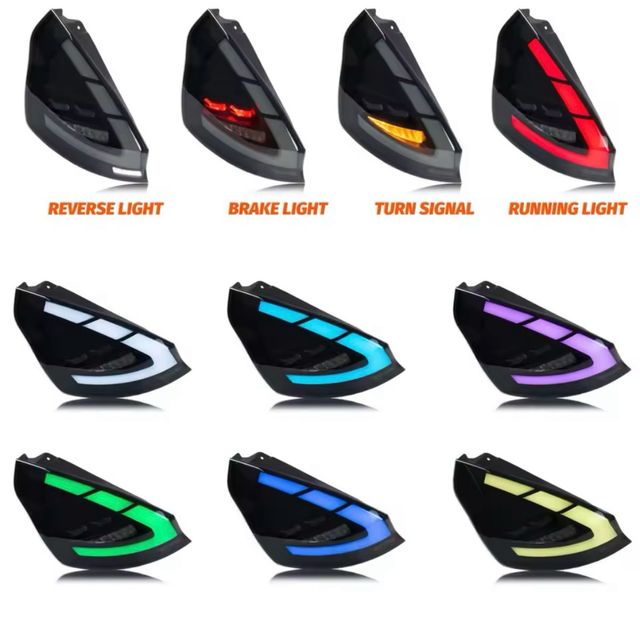 Faros traseros Ford Fiesta MK7 RGB