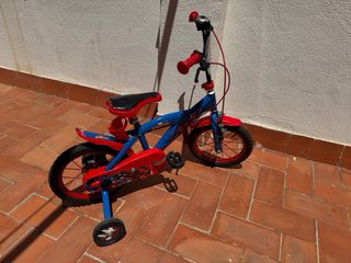 Bicicleta Spiderman 14" Niño