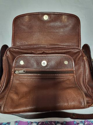 Bolso marrón Casa Volta piel