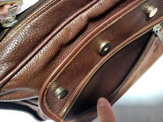 Bolso marrón Casa Volta piel