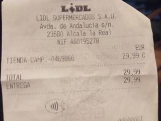 Tienda camping 2 personas Lidl