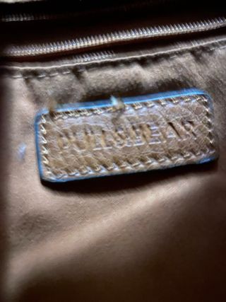 Bolso marrón bandolera