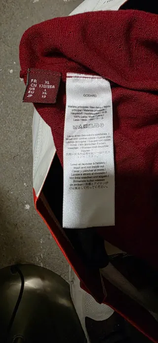 Chaqueta roja Comptoir des Cotonniers