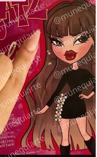 Bratz Muñeca personalizda + Ilustración