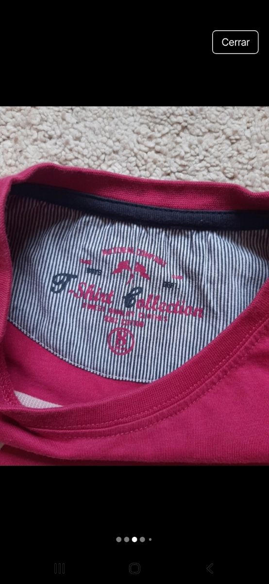 2 camisetas Mayoral 8 años 100% algodón