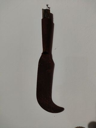 Cuchilla antigua para plantas