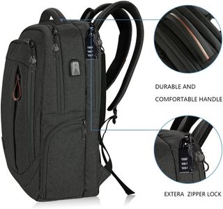 Mochila para portátil Kroser negra