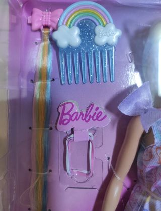 Muñeca Barbie Pelo Arcoiris
