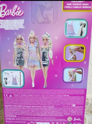 Muñeca Barbie Pelo Arcoiris