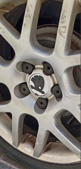 Tapa bujes Skoda (Llantas VolksWagen)