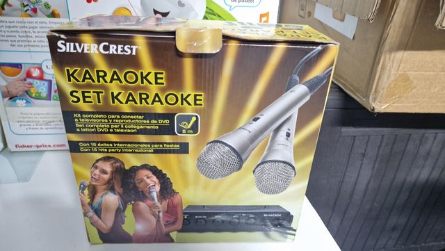 Karaoke SilverCrest - 2 Micrófonos