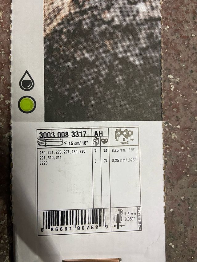 Espada  Stihl 3003 008 3317 - 45cm