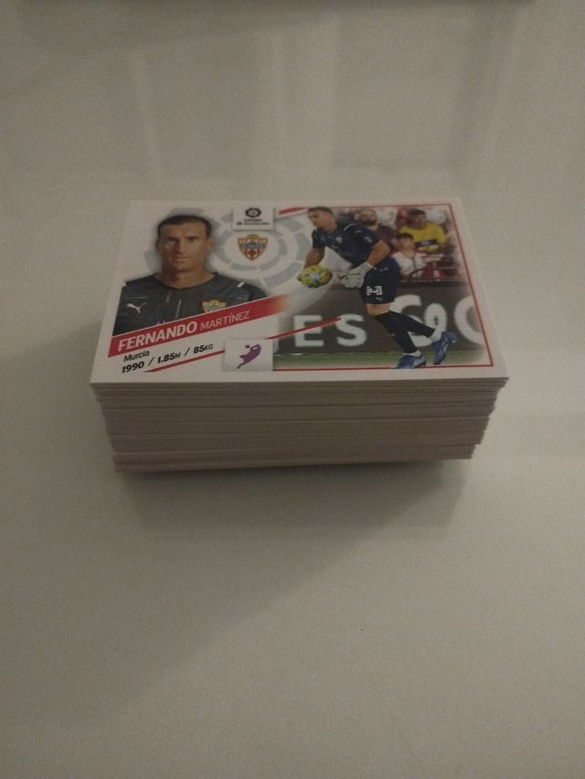 Lote de mas de 1600 cromos liga este.