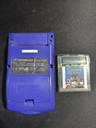 Game Boy Color morado - Shrek