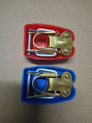 Conectores rápidos bornes batería coche furgo etc