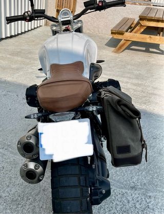 Maleta Mochila BMW R NineT - Piel Natural