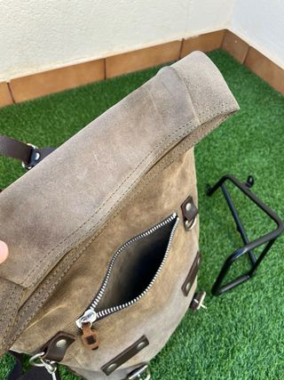 Maleta Mochila BMW R NineT - Piel Natural