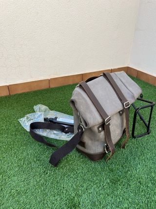 Maleta Mochila BMW R NineT - Piel Natural