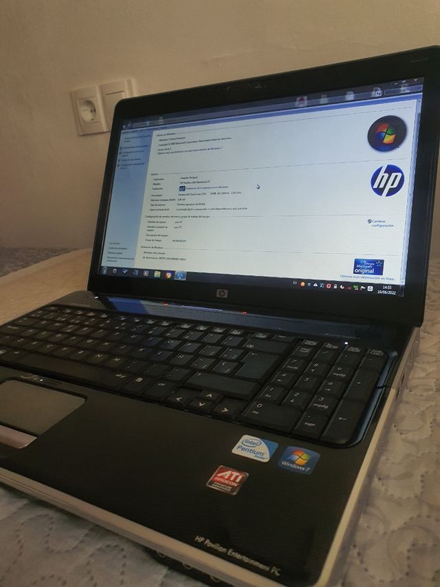 Portátil HP Pavilion dv6