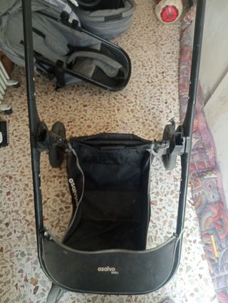 Cochecito bebé Asalvo: capazo y silla