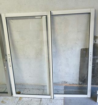 Lote ventanas aluminio
