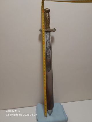 Espada Toledana Acero - Decorativa