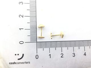 pendientes oro 18k con piedra