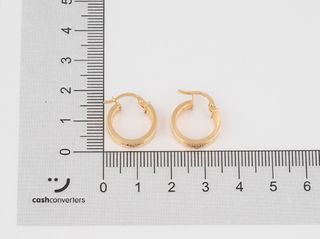 argollas oro 18k