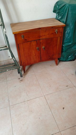 Mesilla noche madera marrón