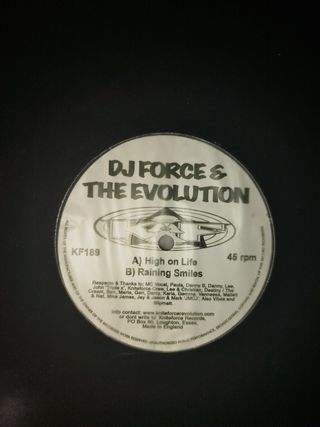 Vinilos Breakbeat: DJ Force & The Evolution
