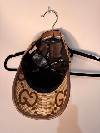Gorra Gucci GG beige/marrón