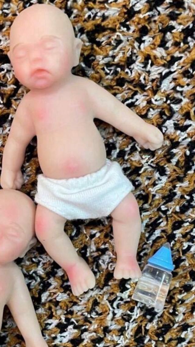 Muñeco Reborn Silicona 8cm no hago envíos