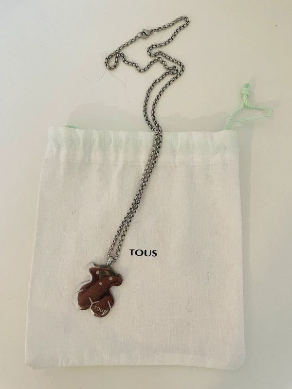 Colgante oso Tous plata