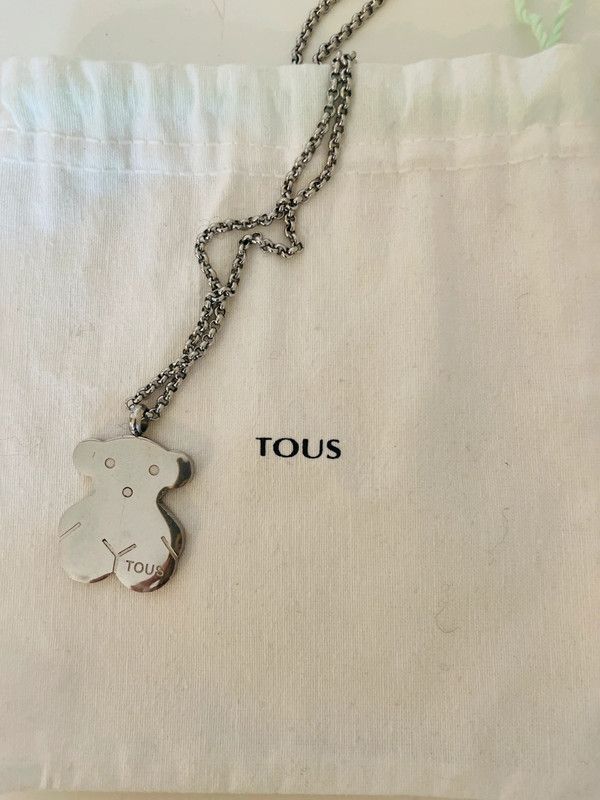 Colgante oso Tous plata