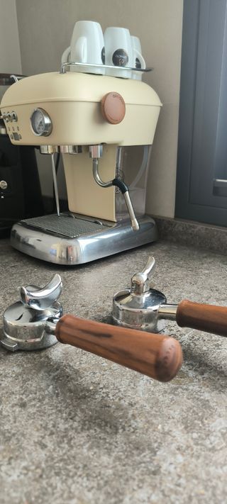 Cafetera Ascaso + Portafiltros