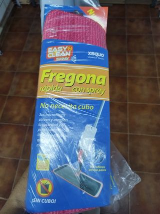Fregona con spray 