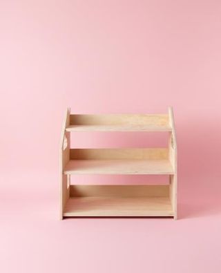 Estantería baja artesanal montessori juguetes niñ@